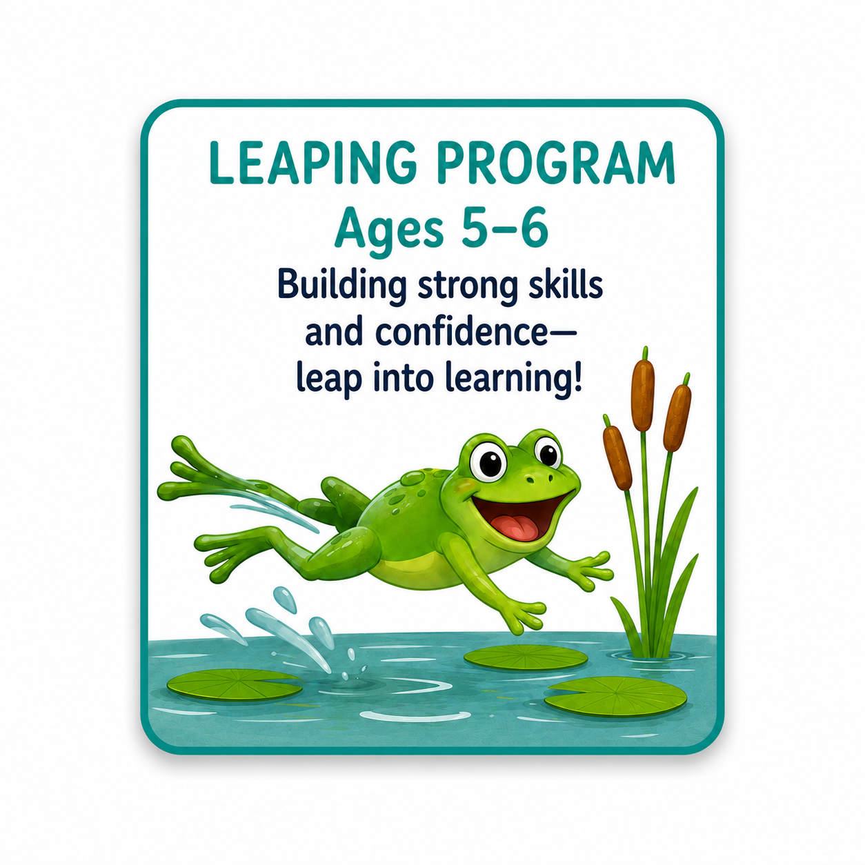 Leaping Program — early literacy and phonics tutoring for ages 5 to 6 in Williamson County TN